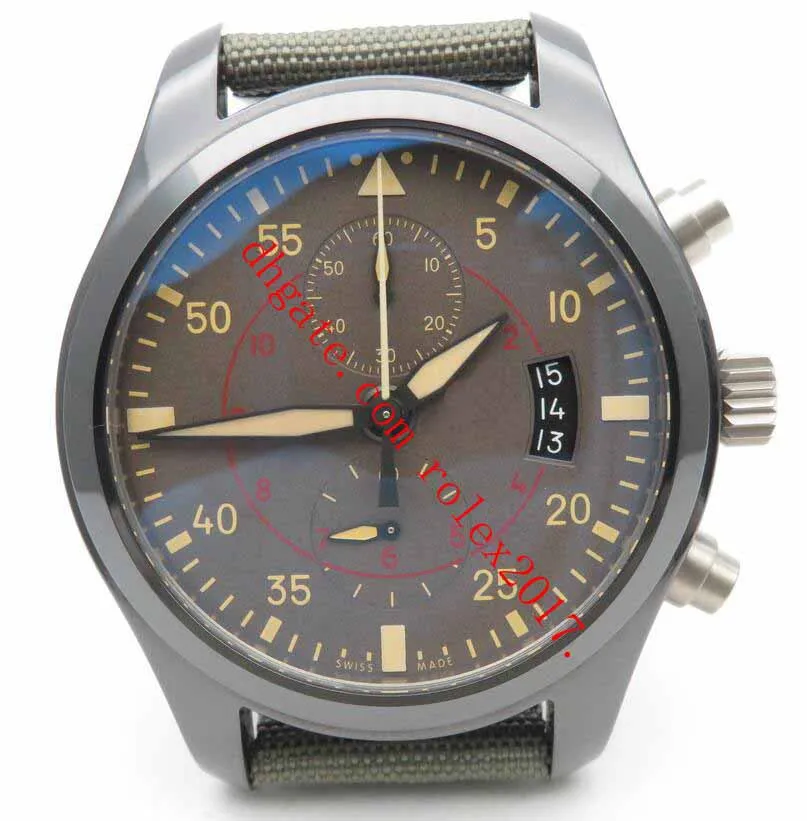 Ens Basel World ZF Factory Pilot Chronograph Asia 7750 Valjoux