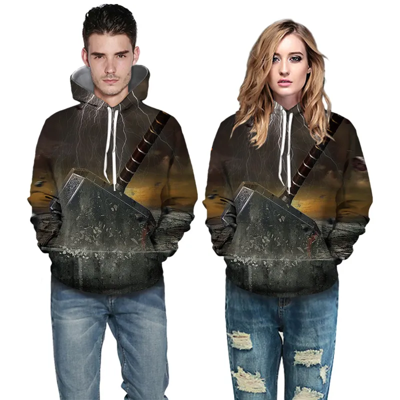 2020 mode 3d print hoodies sweatshirt casual pullover unisex höst vinter streetwear utomhus slitage kvinnor män hoodies 2066