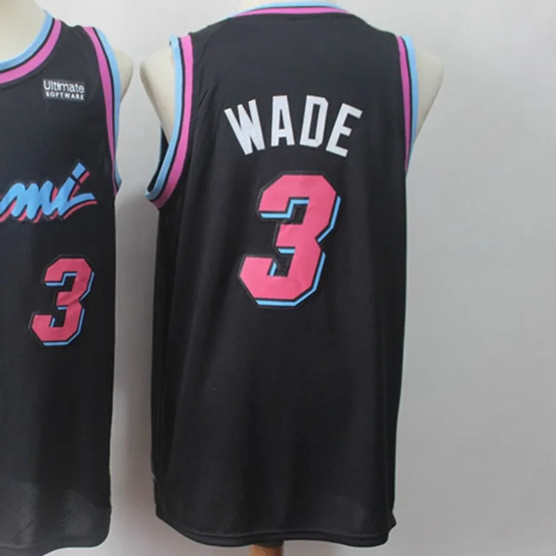 Maglia Da Basket Economica Dwyane Wade Tyler Herro 14 Jimmy