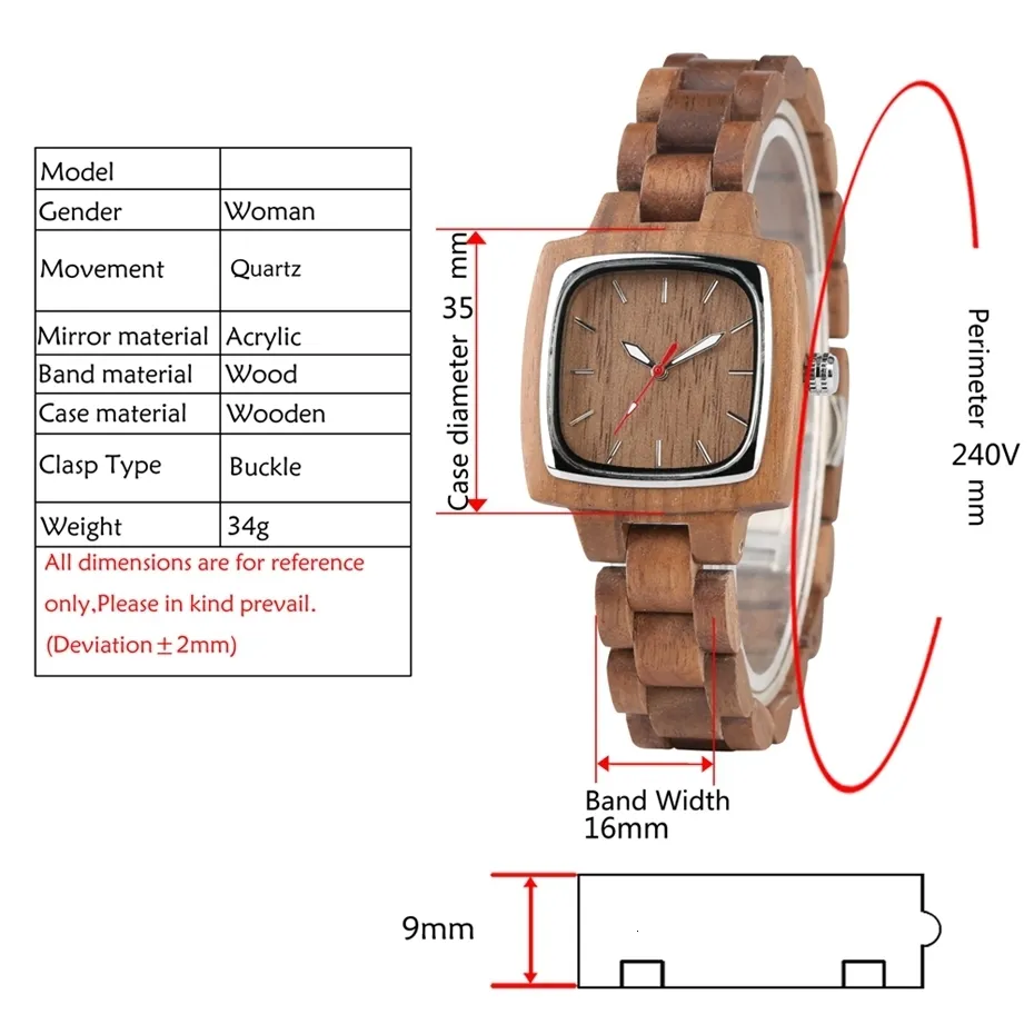 Unique Walnut Wooden Watches for Lovers Couple Men Watch Women Woody Band Reloj Hombre 2019 Clock Male Hours Top Souvenir Gifts 2019 2020 2021 2022 2023 2024 (12)