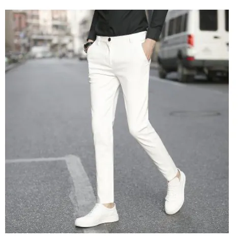 Cropped sales business pants