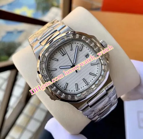 ltima Versi n Oro Blanco De 18 Quilates 5711 Reloj De Diamantes