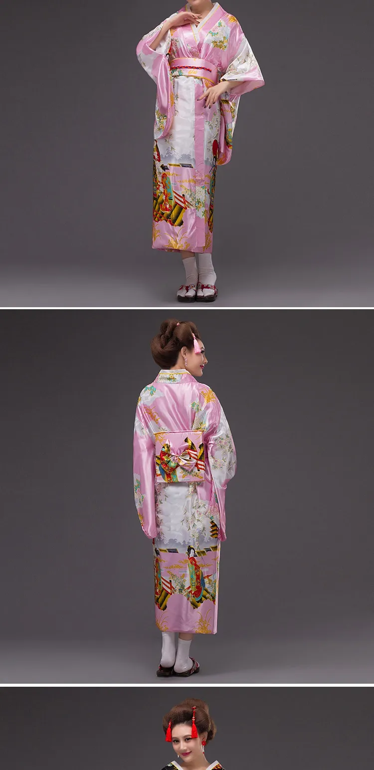 Japanese Style Kimono Kimono Dress For Women Traditional Hanbok Style