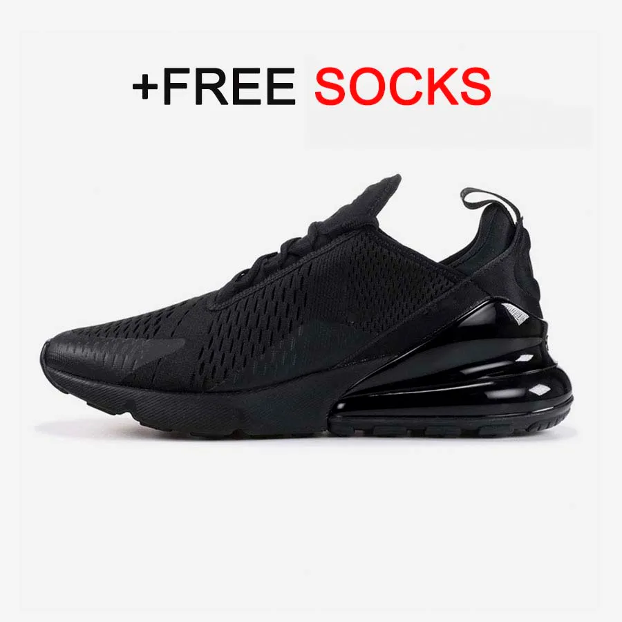 Nike Air Max 270 atacado triplo homens negros mulheres t nis almofadas 27c luz laranja volts soco quente orewood formadores Branco Castanho esportes