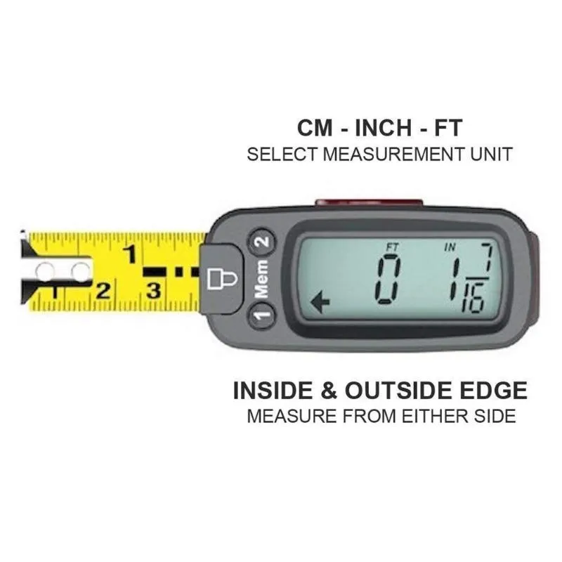 MT3 10 ft Retractable Measuring Tape Metric/inch