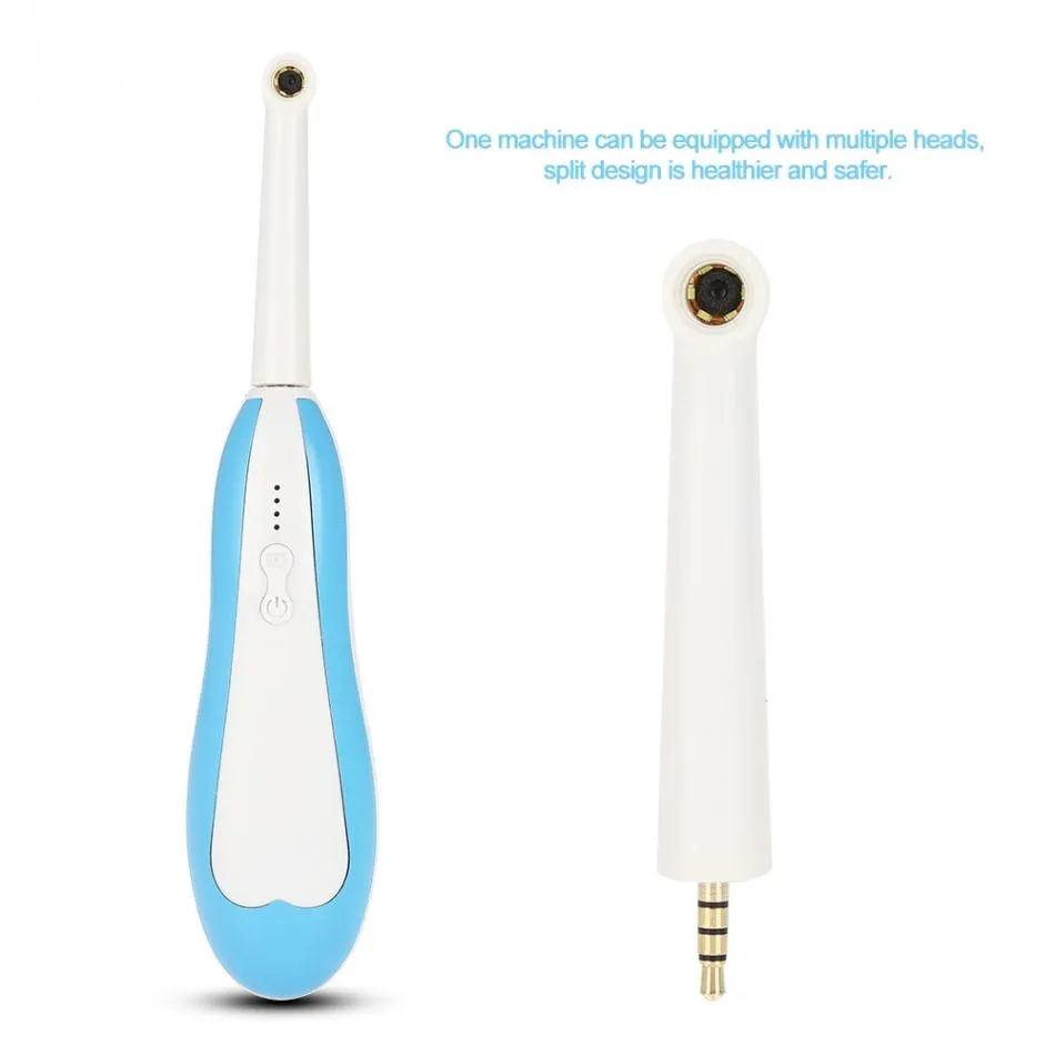 WiFi Wireless Dental Camera HD Intraoral Endoscope LED Light USB-kabelinspektion för tandläkare Oral Real-Time Inspection Tänder