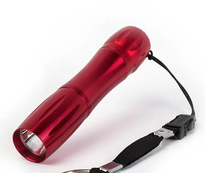 Mini Lampe Torche Porte-clés Rechargeable USB | Modes Multiples, Compacte, Pour Camping Et Randonnée