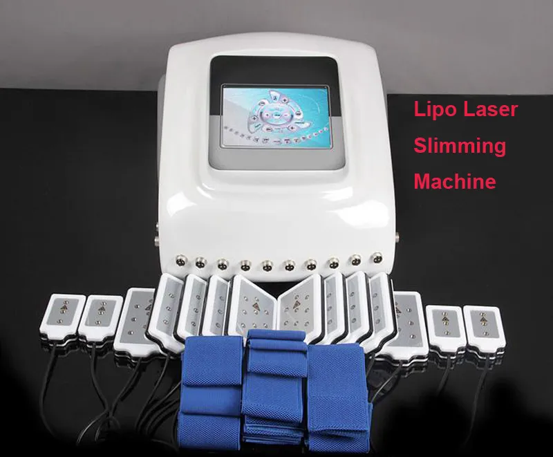 Macchina laser lipo 650nm diodo lipo laser lipolaser attrezzatura per la rimozione del grasso macchina per liposuzione laser (14 palette) macchina per la perdita di peso