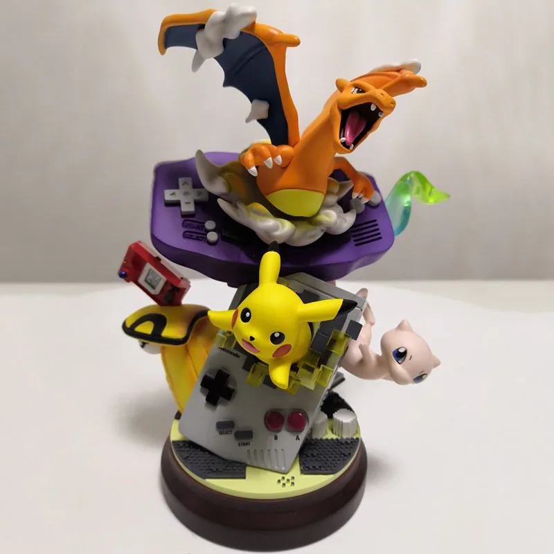 8pcs/set pokemon brinquedos anime figuras pikachu action figure to