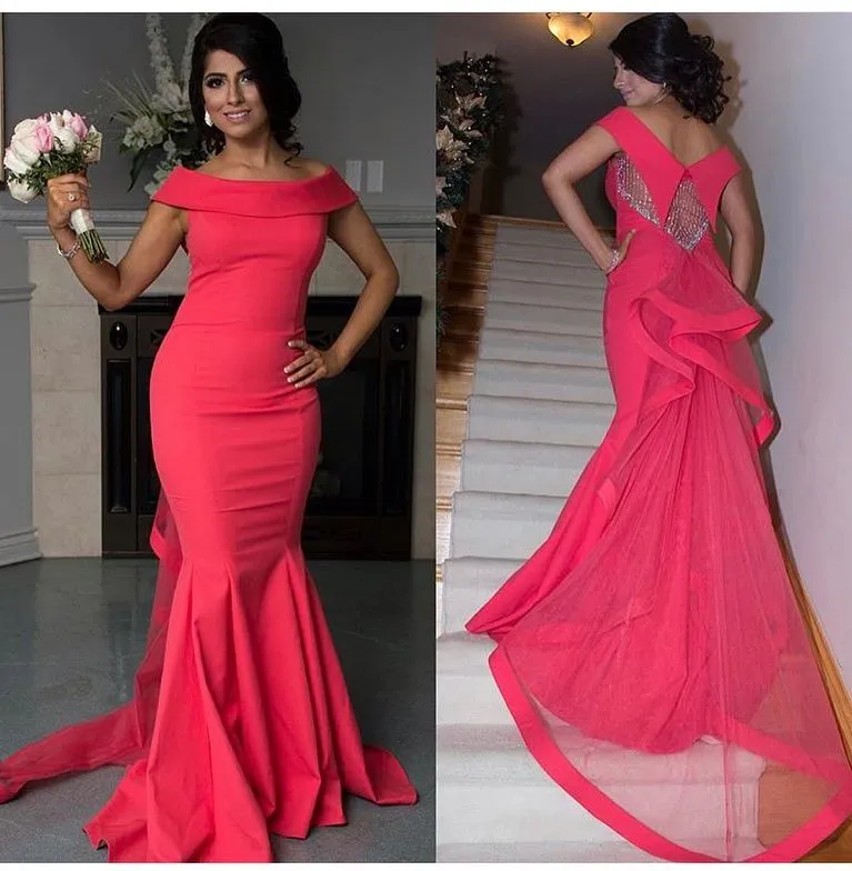 long sleeve sequin bridesmaid dress Elena Long-Sleeve Pattern Sequin Gown