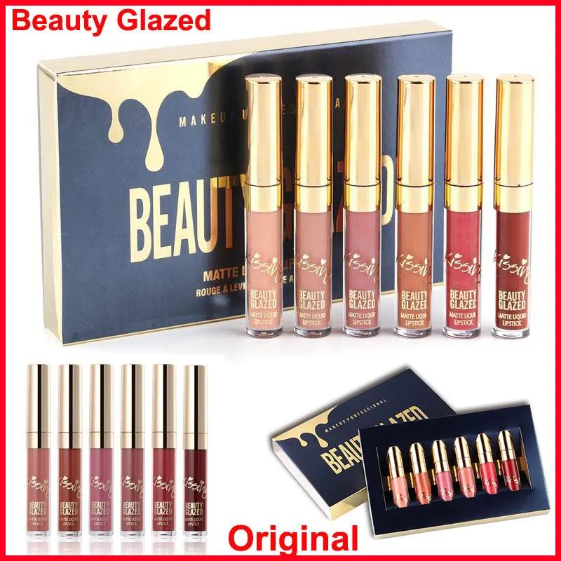 NEW Gold Birthday Edition Lip Gloss Set Lipsticks Matte Liquid Lipstick