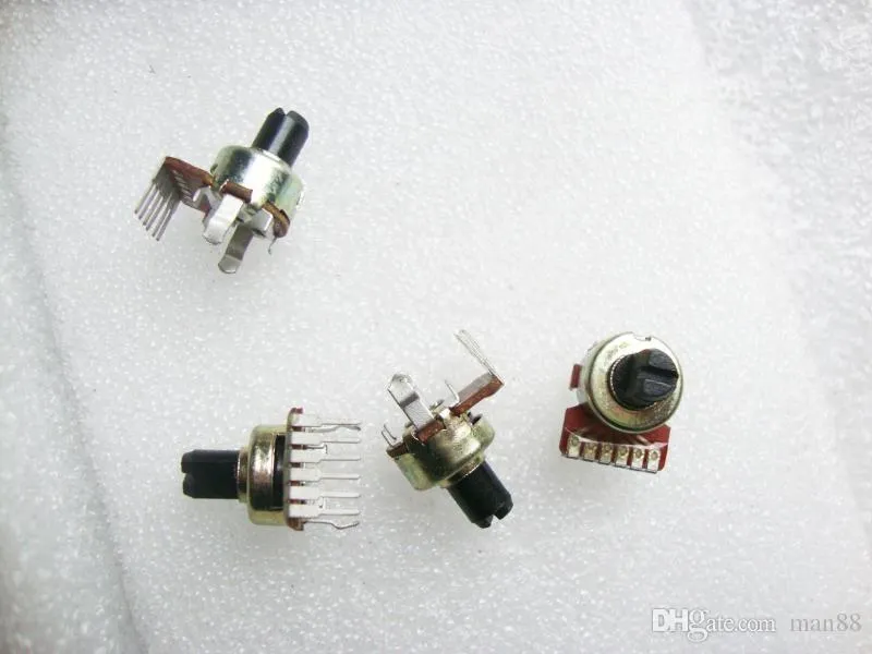 En rad 6 fot potentiometer A50k Enkel justerbar handtagslängd 7mm