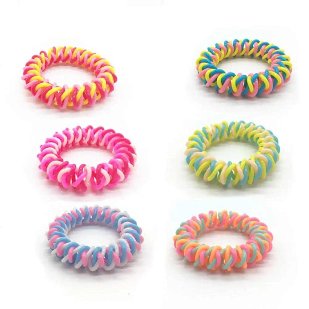 Mr. Pen- Hair Rubber Bands 2400 Pack Assorted Color Colorful Rubber Bands  for Hair Hair Bands Elastic Hair Ties Mini Hair Ties Rubber Hair Ties Hair  Ties for Baby Girls Baby Hair