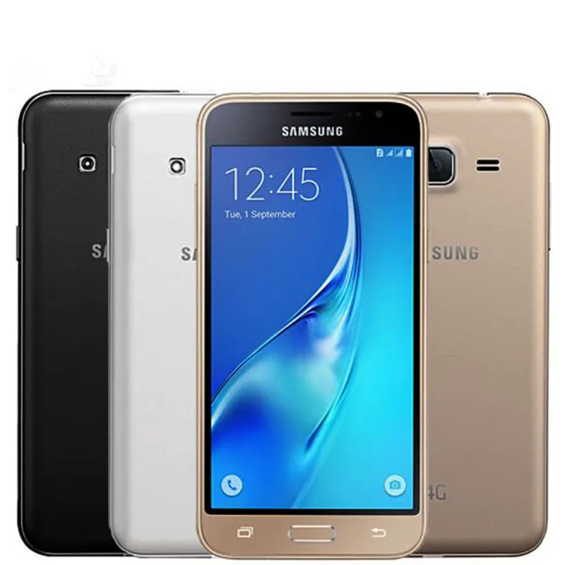 Original Samsung Galaxy J3 2016 J320F 5.0 inch Quad Core 1.5GB RAM 8GB ROM 4G LTE Refurbished Phone