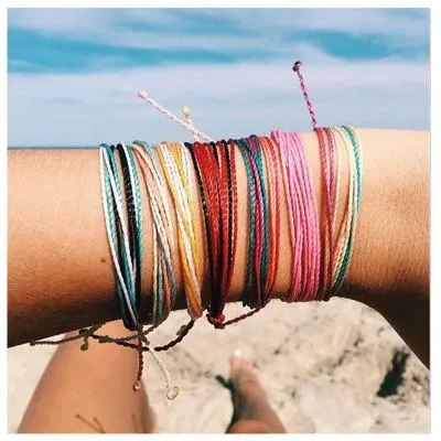 Handmade Multilayer Wax Thread Friendship Bracelet With Adjustable Braided  Line Lucky Charm And Boho Wax String From Ibezo, $27.92