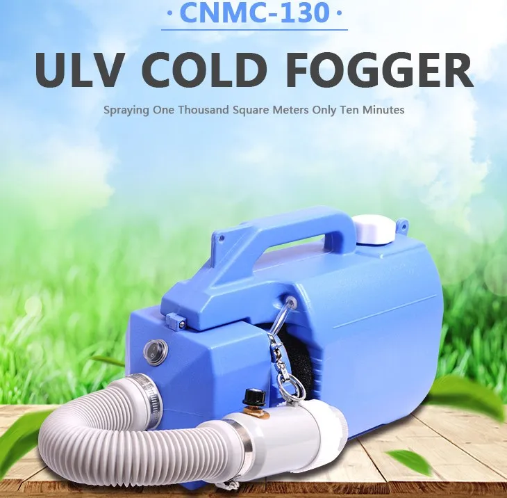 Desinfektionsmedel Fogger Electric Ulv Cold Fogger Mosquito Fogging Machine för desinfektionsmedel 110V 220V I lager Partihandel