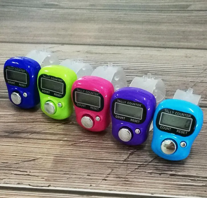 Anneau Compteur Électronique De Prière Musulmane Rechargeable - Tasbih Digital Avec Vibration - Rose