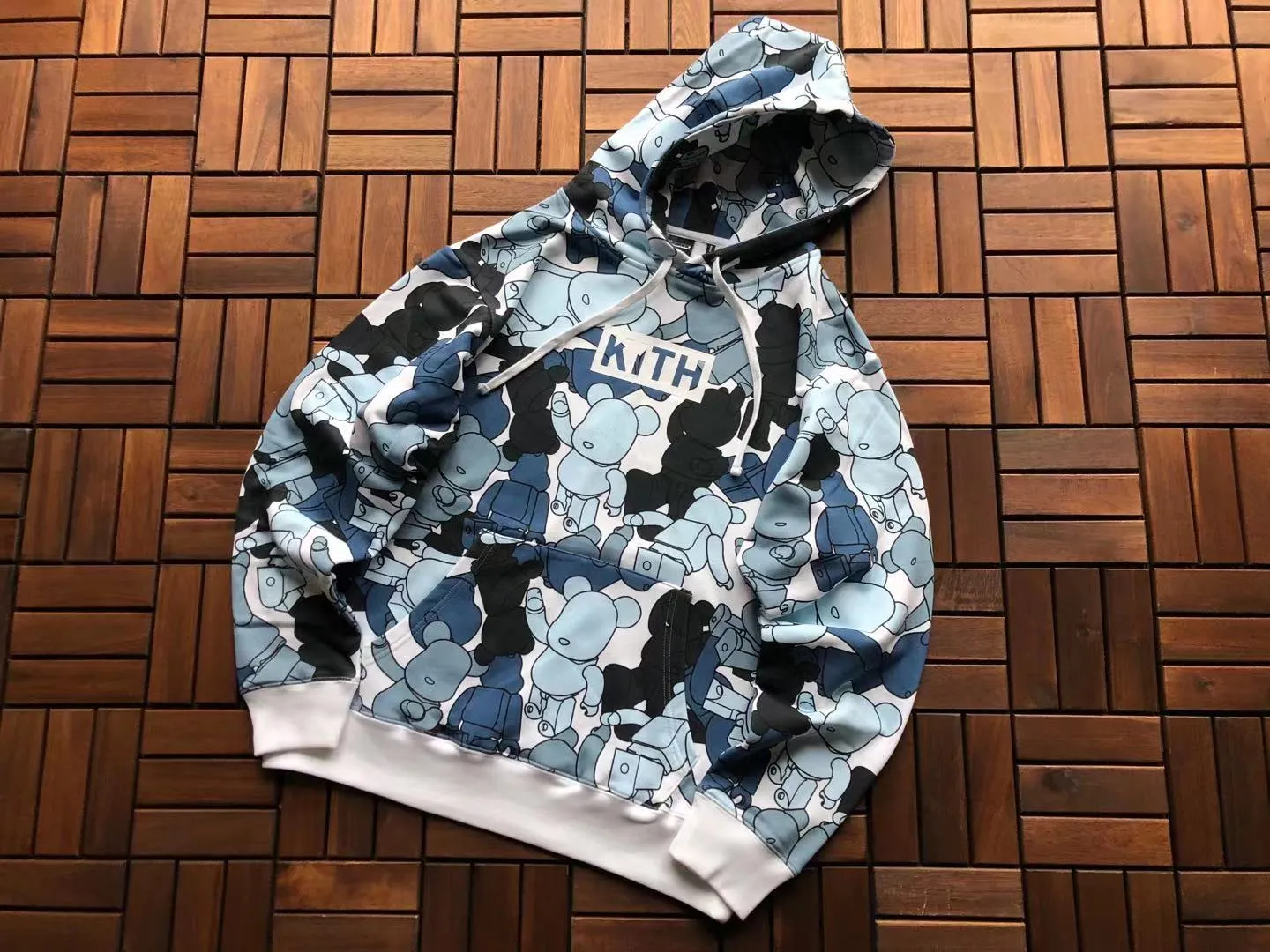KITH X ベアブリックPATTERN HOODIE 新品未使用 | tspea.org
