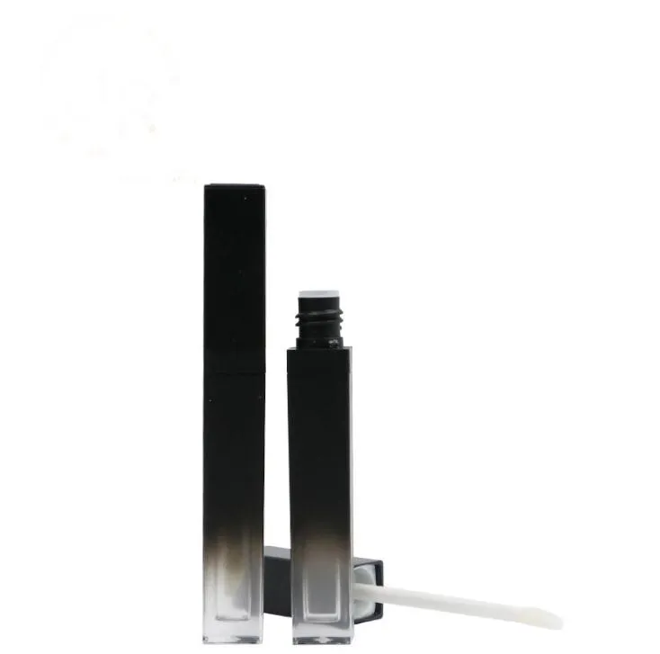 Wholesale Wholesale 5ML Gradient Black Cheap Lip Gloss Containers