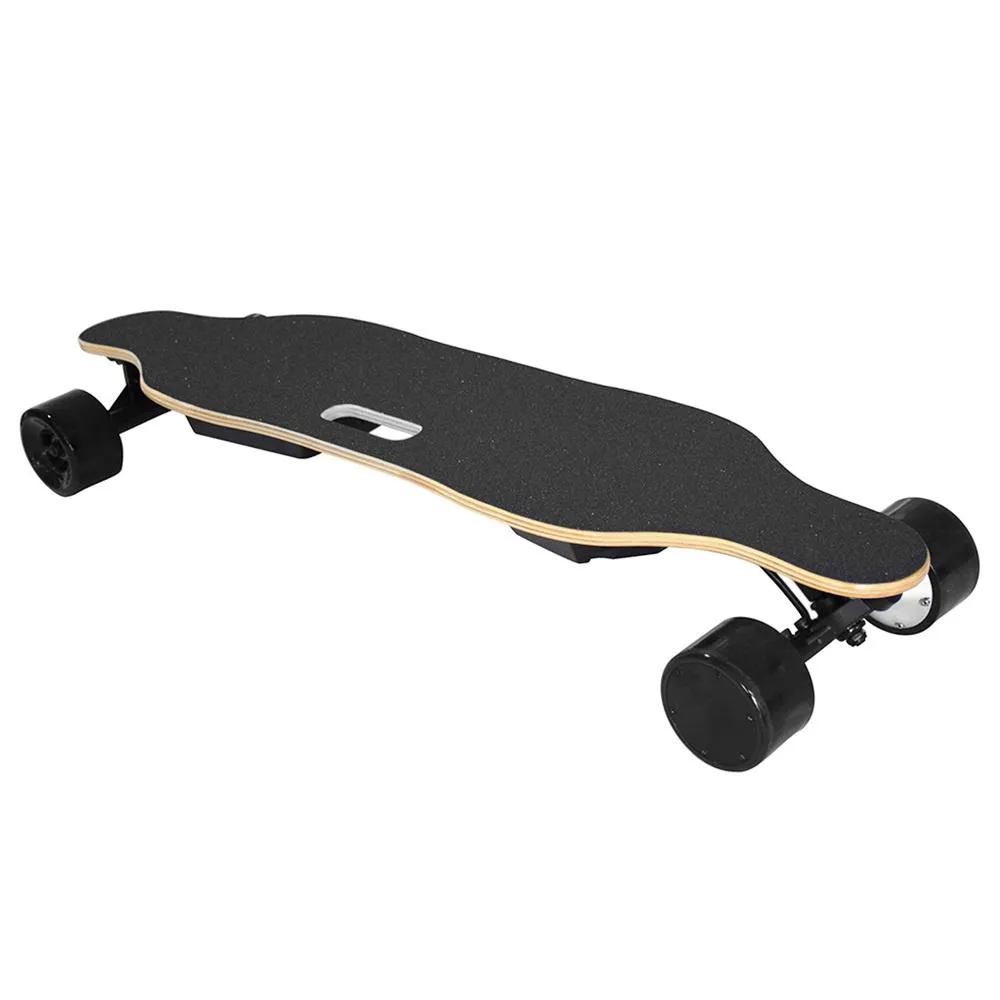 SYL-06 Electric Skateboard Dual 600W Motors 4400MAH Batteri Max hastighet 35km / h med fjärrkontroll - svart