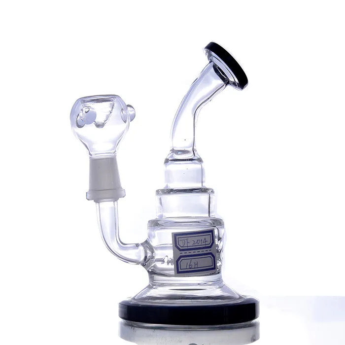 Mini Glass Oil Burner Water Bong dab rigs Ash Catcher Hookah Pipe Smoking