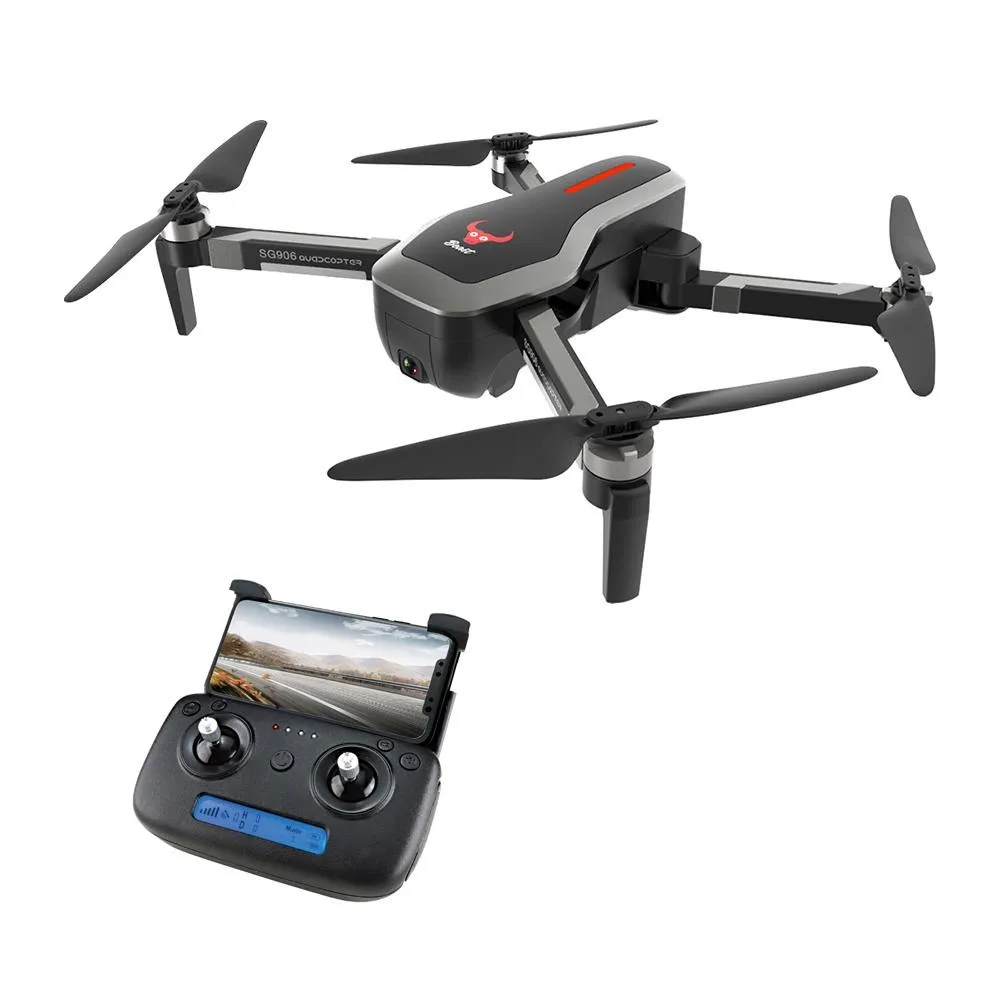 ZLRC SG906 Beast 4K Dual GPS 5G WiFi FPV Opvouwbare RC Drone Optische stroompositionering RTF - Zwart