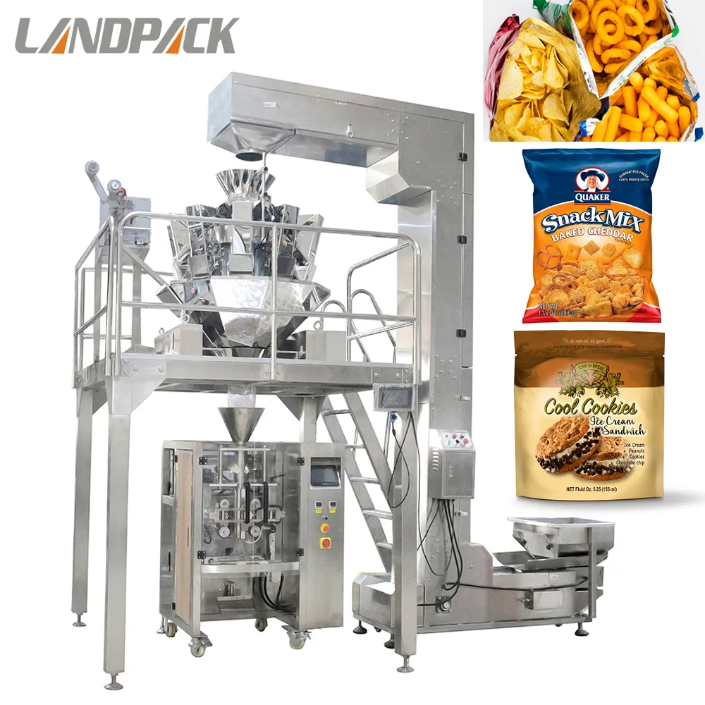 Chips Candy Snack Alimentos Grânulos De Embalagem Máquina Premade Sachet Equipamentos De Embalagem De Café Grãos De Café