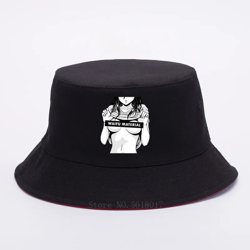 Waifu SENPAI Panama Bucket Hat Men Women Summer Hentai Cute Girl Anime  Ahegao Bucket Cap Bob Hat Hip Hop Fishing Fisherman Hat From Okhome1881,  $116.59 | DHgate.Com