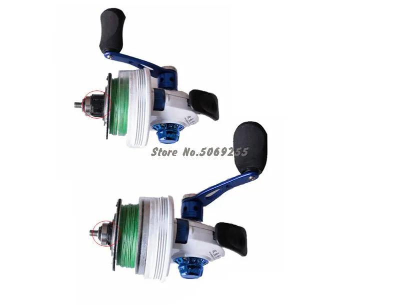 New BL35 Fishing Reel 6+1 BB For Compound Bow Slingshot Shooting Fish  Closed Metal Wheel Outdoor Hunting With 5#PE Line 55M From Zhangtan584,  $48.54