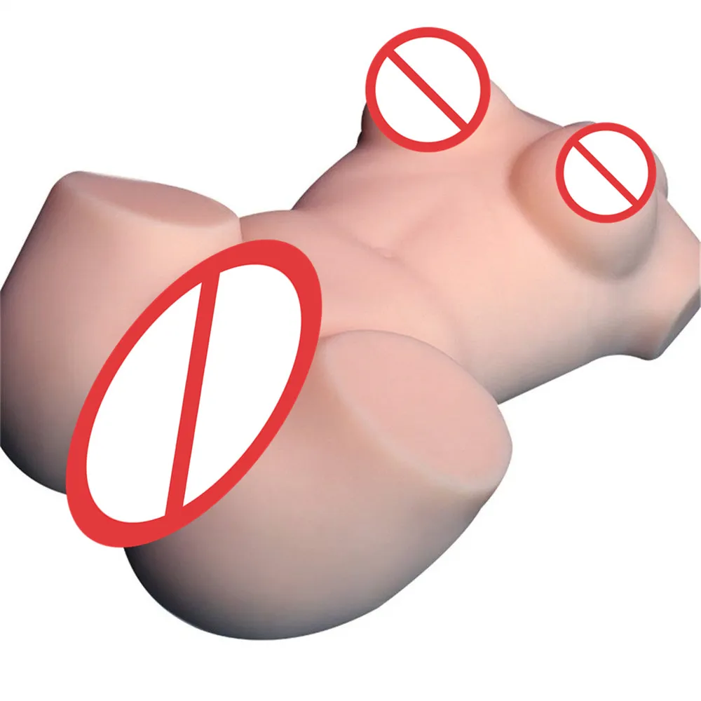 le haut du corps poupée gonflable simulation mâle personne réelle entité complète modèle poupée de gel de silice inversé avion tasse vierge mâle volant à double poi