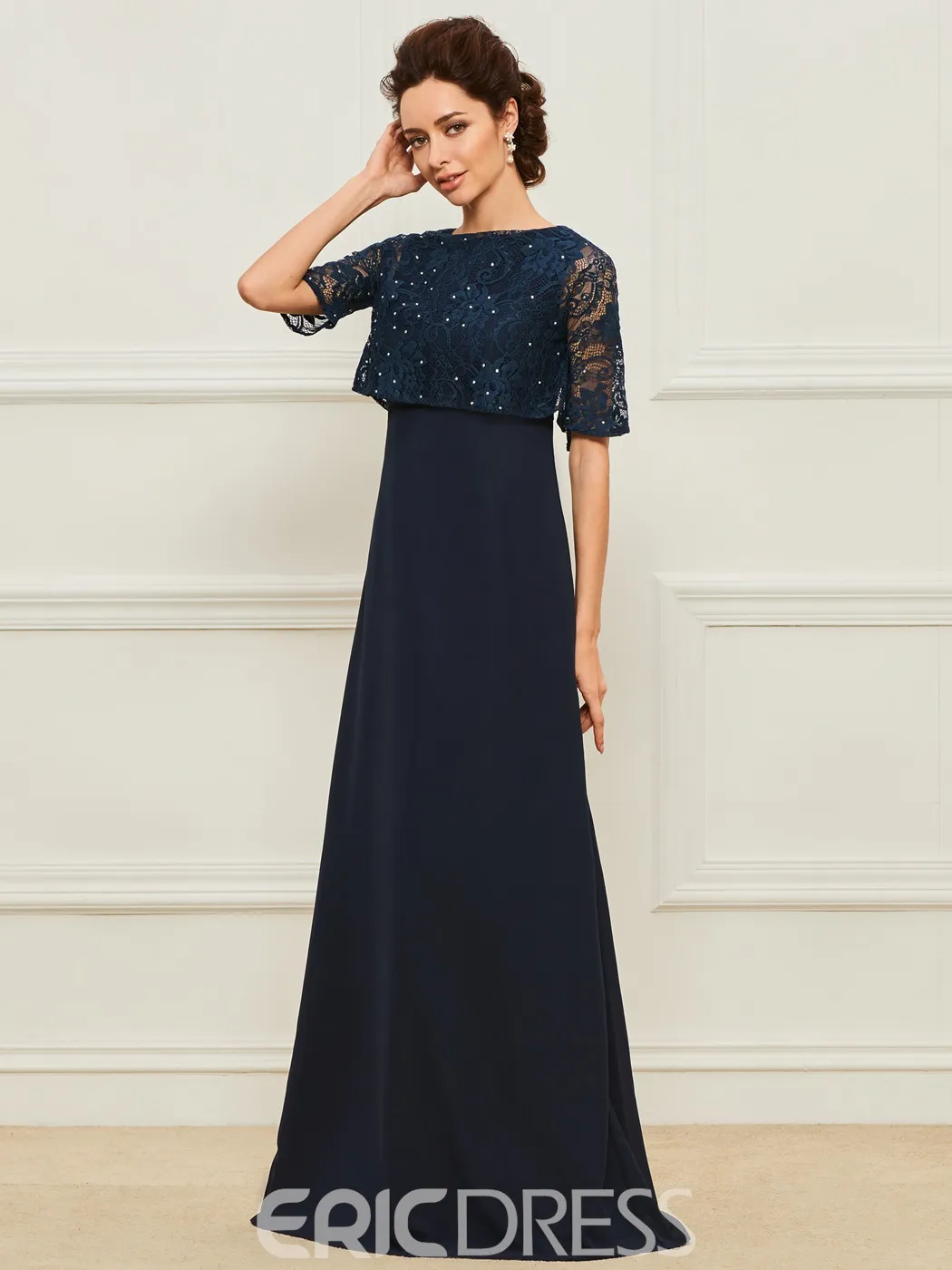 Lace Applique Mermaid Mother Of The Bride Dress Jewel Half Sleeve Wedding Guest Evening Gown from Dhgate Mother's Dresses - price 196.79 Lace Applique Mermaid Mother Of The Bride Dress Jewel Half Sleeve Wedding Guest Evening Gown from Dhgate Mother's Dresses - price 196.79