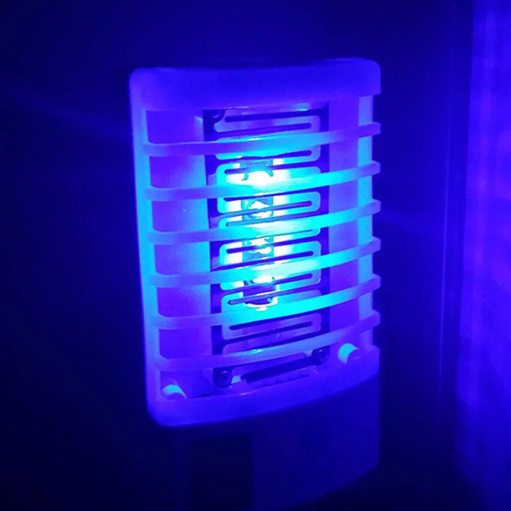 Mini luce notturna lampada zanzara presa LED sensore repellente per zanzare trappola elettronica trappola per zanzare per uso domestico lampade presa Zapper