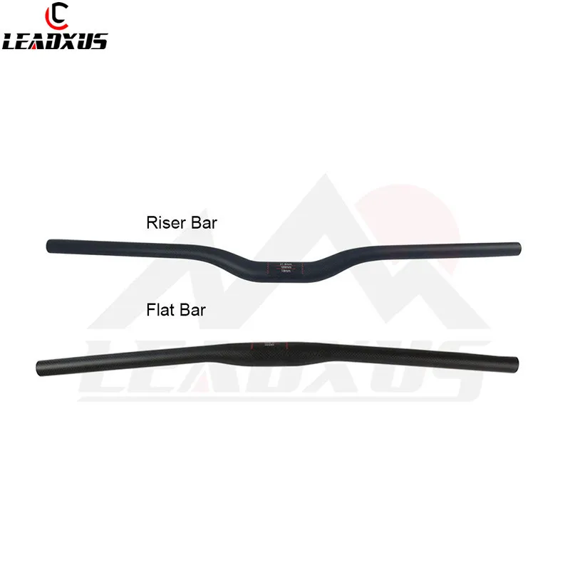 LURHACHI WMTB01 Full Carbon MTB Handlebar Flat Bar XC To DH Riser Bar
