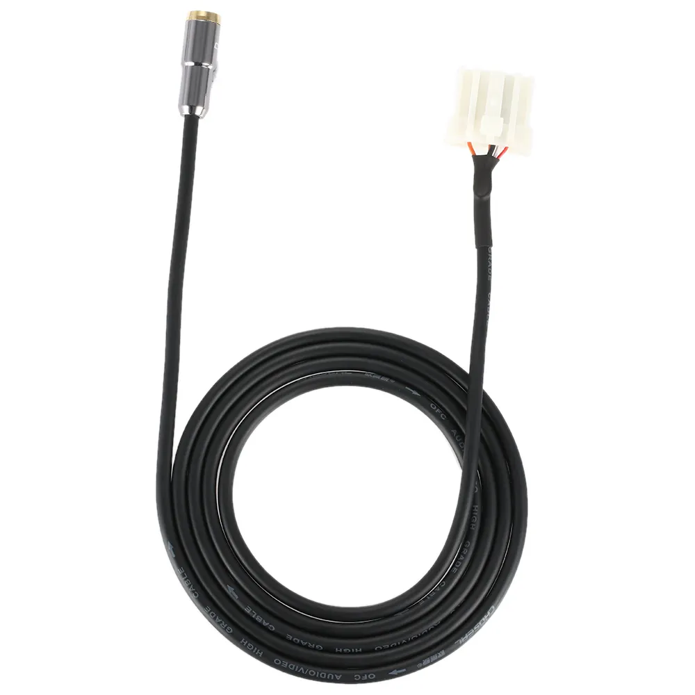 Adaptateur audio de ligne de câble auxiliaire d'entrée de 3,5 mm pour Mazda 3 Mazda 6 M3 M6 Besturn B70 connecteur de téléphone de voiture