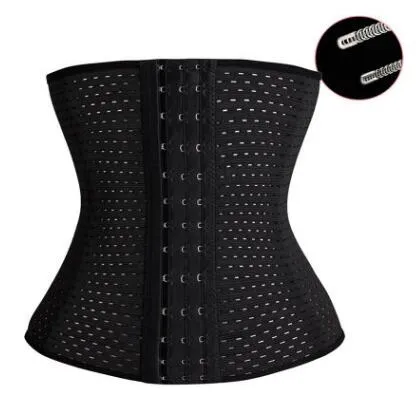 XS 5XL Hollow Out Women Girdle Corset Slim Waist Belt Trainer Slimming Shapewear Training Corsets Trimmer Cincher kg-300