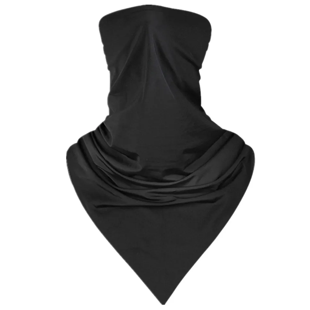 스포츠 사이클링 페이스 마스크 승차 방지 방풍 썬 스크린 headscarf 절반 얼굴 마스크 Bandanas 야외 얼음 실크 승마 마스크