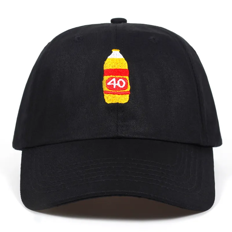 Boll kepsar 2021 män kvinnor 40oz hatt broderi pappa baseball cap stil okonstruerade mode unisex hattar