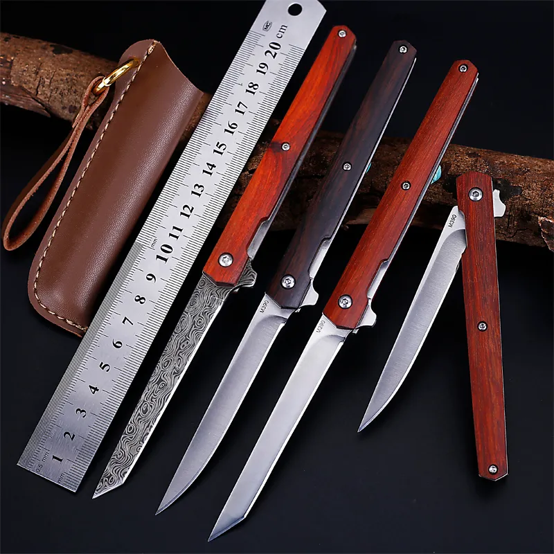 M390 Folding Knife Survival Tactical Pocket Knife 60HRC High Hardness Outdoor Fishing Camping Hiking Hunting Knives EDC Tool