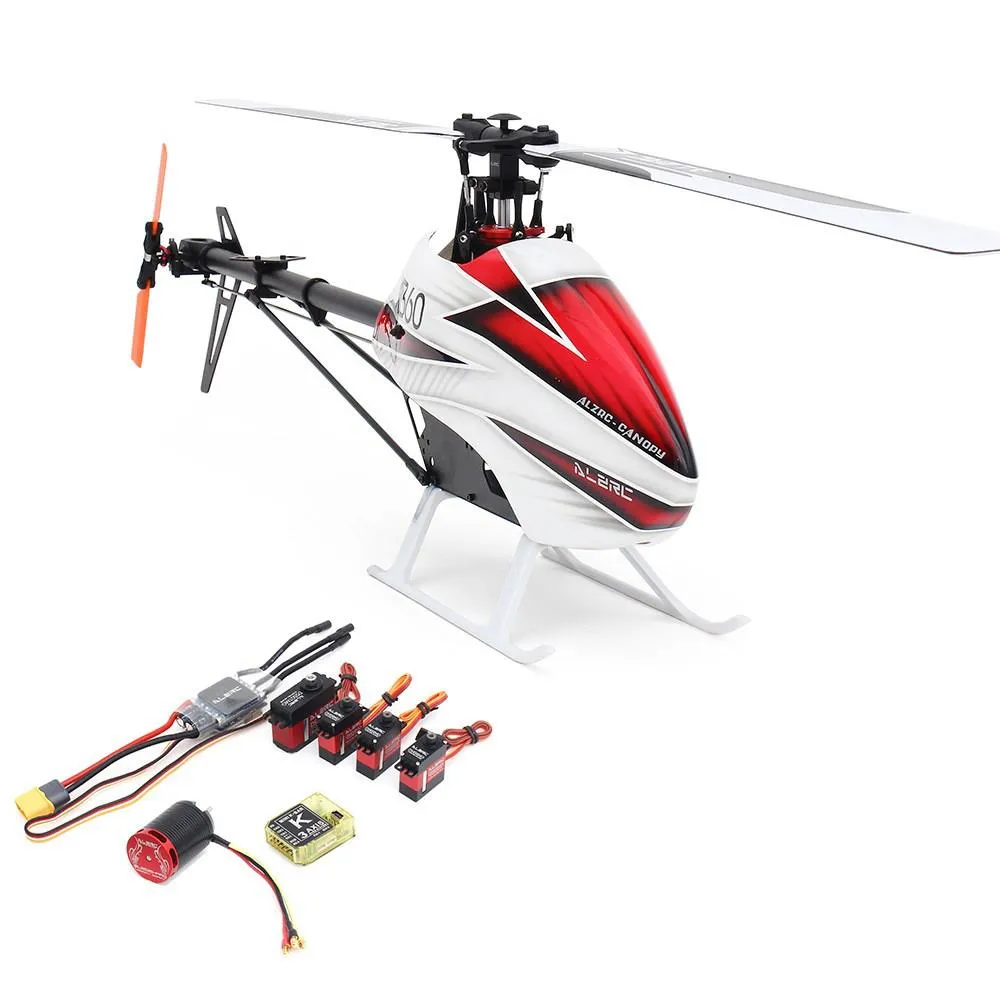 ALZRC Devil X360 FAST FBL 370mm Blade RC Helicopter With Brushless