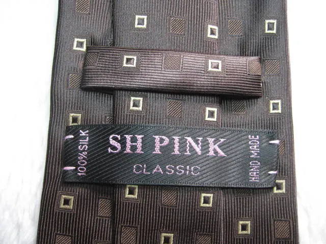 Fashion-00%Cravate en jacquard de soie tissée à la main pour hommes