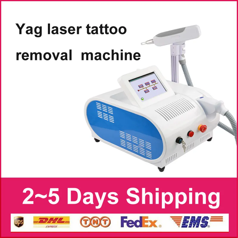 Met Red AimingPro 1064nm 532nm Q Geschakelde Tattoo Reinigingsmachine ND YAG Laser Apparatuur Wenkbrauw Pigment Removal Beauty Machine