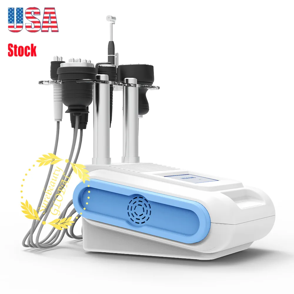 9 In 1 Polular 40K Unoisetion 2.0 Cavitation Vacuum System 3Mhz RF Cold Led Light Treatment Weight Loss Machine