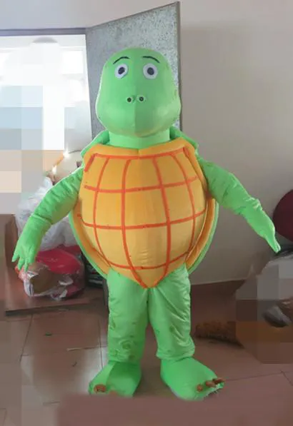 Kostiumy Tortoise Maskotki Animowany Temat Turtle Cospaly Cartoon Mascot Charakter Halloween Carnival Party Costume