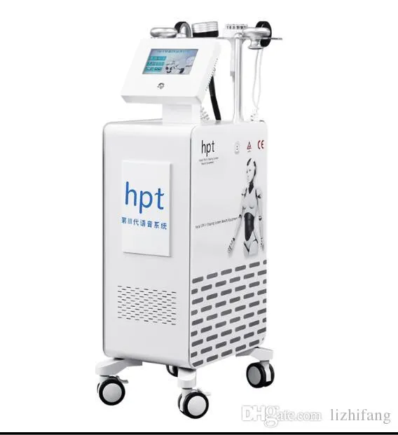 جديد وصول معدات صالون تجميل، جودة عالية 6 في 1 HPT التجويف RF فراغ آلة تدليك الجسم