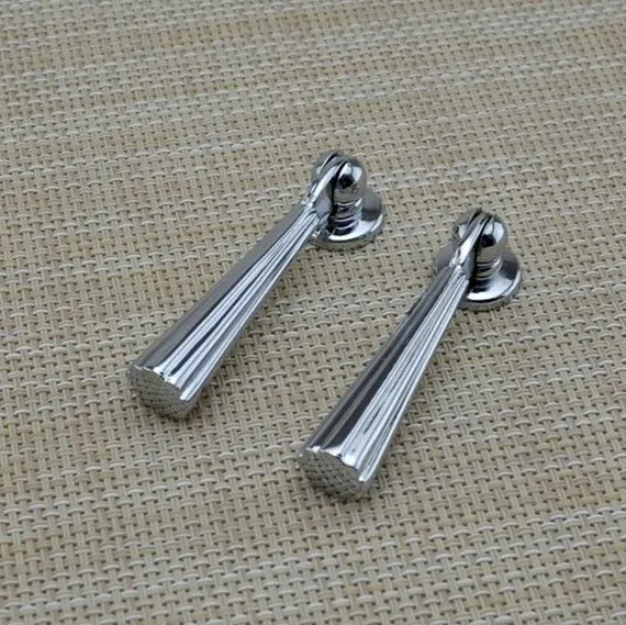 Dropser Drop Pull Knobs Pulls Ręce Uchwyty Pierścień Pierścień Szafka kuchenna Pulls Knoboty Rękoche Metal Srebrne Chrome Meble