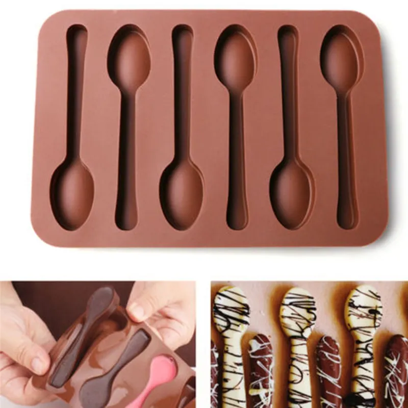 Moule Cuillères en Chocolat silicone