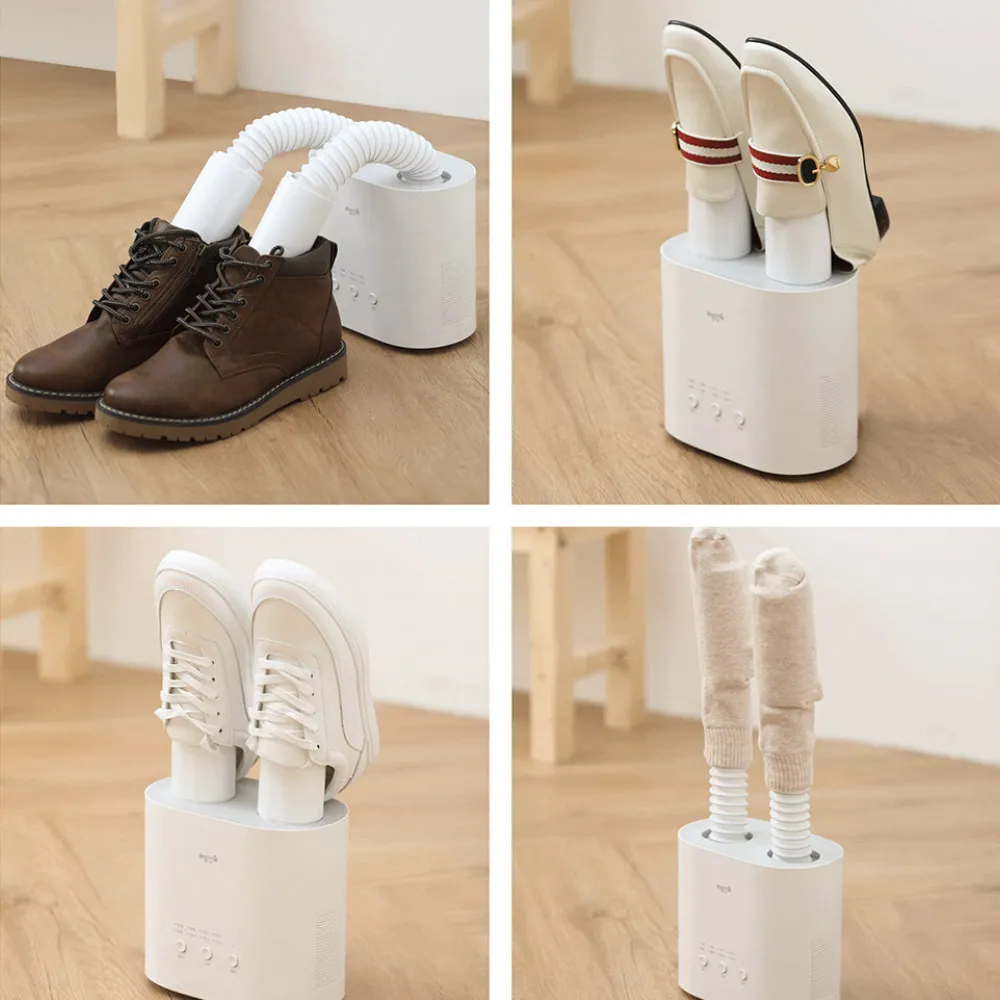 Sèche-chaussures Portable – Chauffage PTC 55°C, Minuterie 180 Min, Arrêt Auto, Pliable, Pour Sport Et Voyage