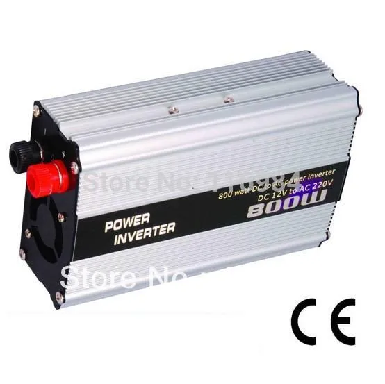 Livraison gratuite !! Onduleur de voiture 800W DC12V à AC220V, interrupteur d'alimentation du véhicule, chargeur embarqué, onduleur de voiture