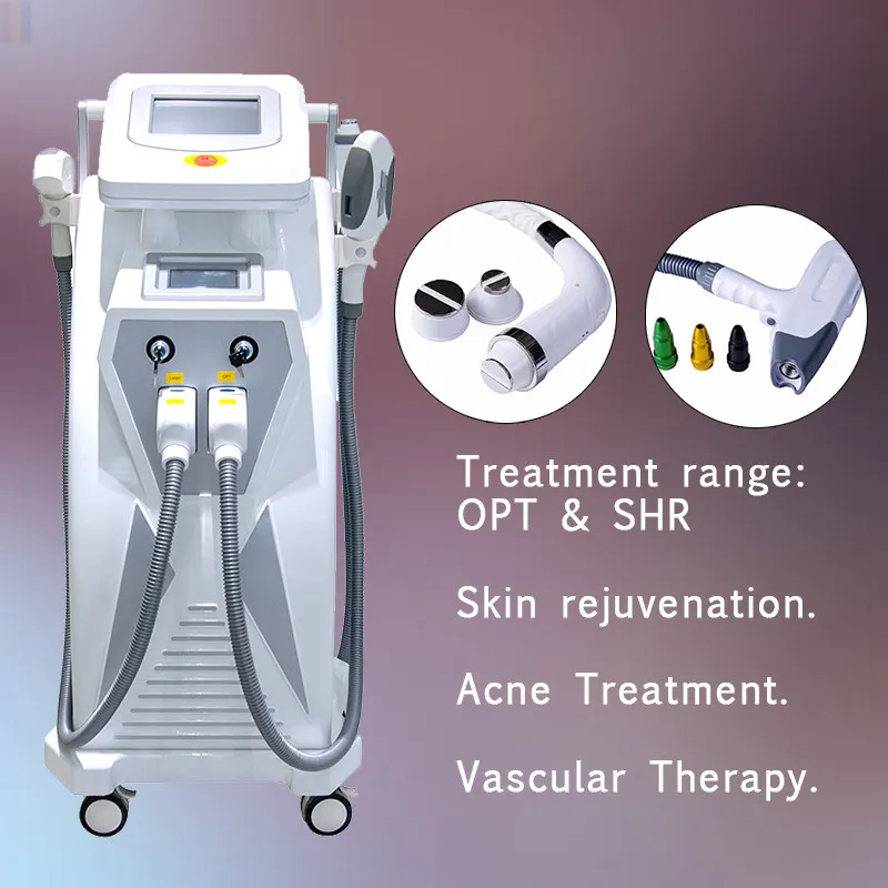 Macchina dimagrante multifunzione 3 in 1 Opt HR Ipl Macchina per la depilazione Rf Face Lifting Nd Yag Laser Tattoo