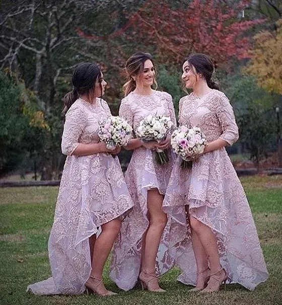 Plus bridesmaid sales dresses with sleeves